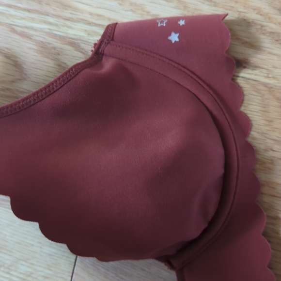 Aerie. Real Me Full Coverage Unlined Bra. Rust Colour. Size 34A. - Picture 4 of 7